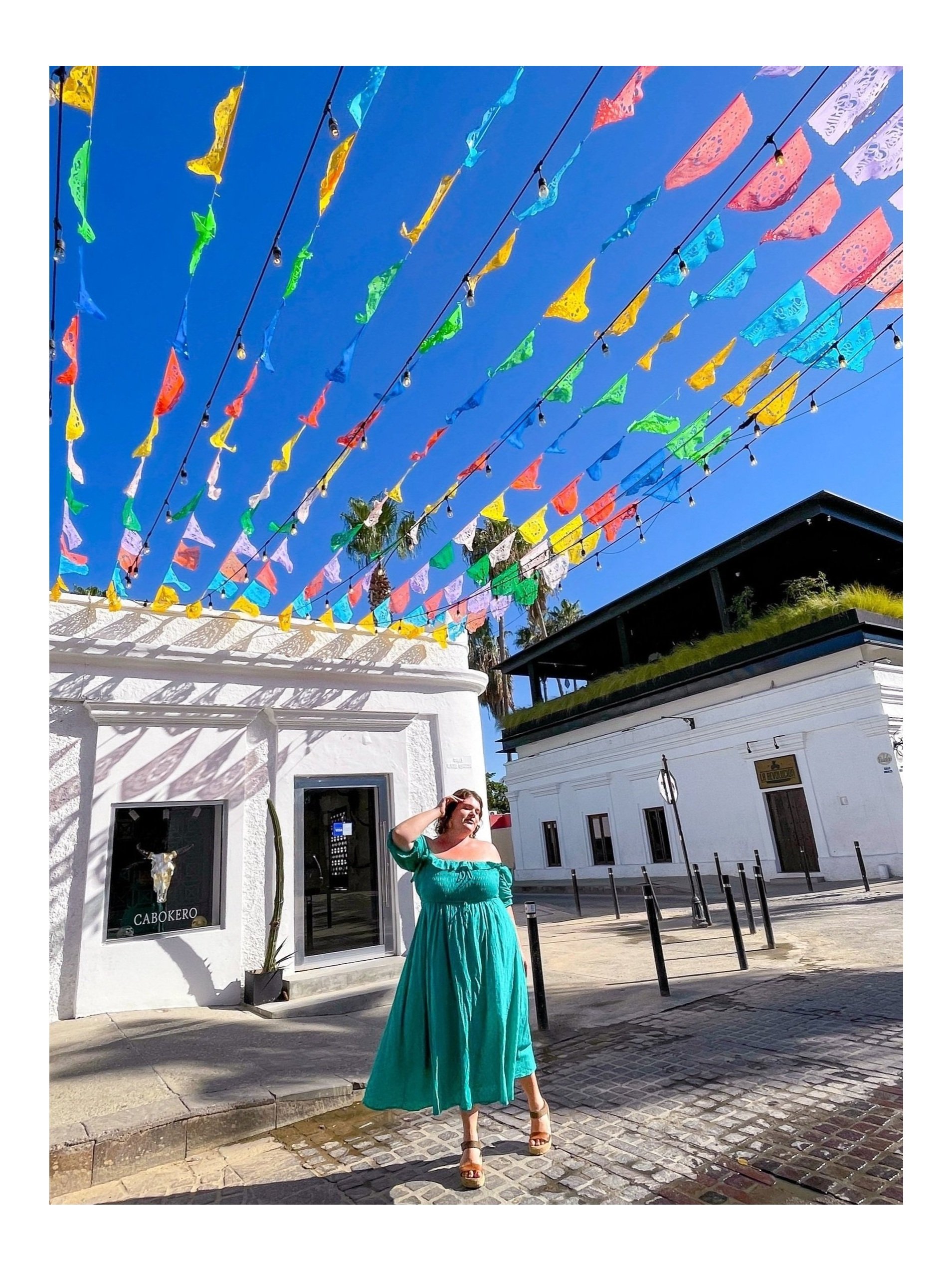 Walking around the center of San Jose del Cabo, Mexico.